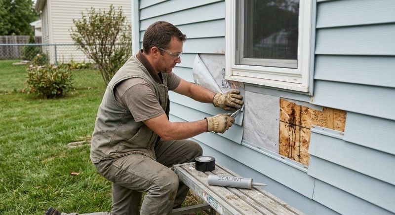 Repairing Storm-Damaged Siding