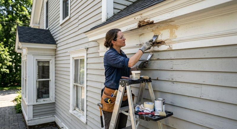 Repairing Storm-Damaged Siding
