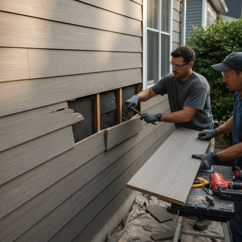 Repairing Storm-Damaged Siding